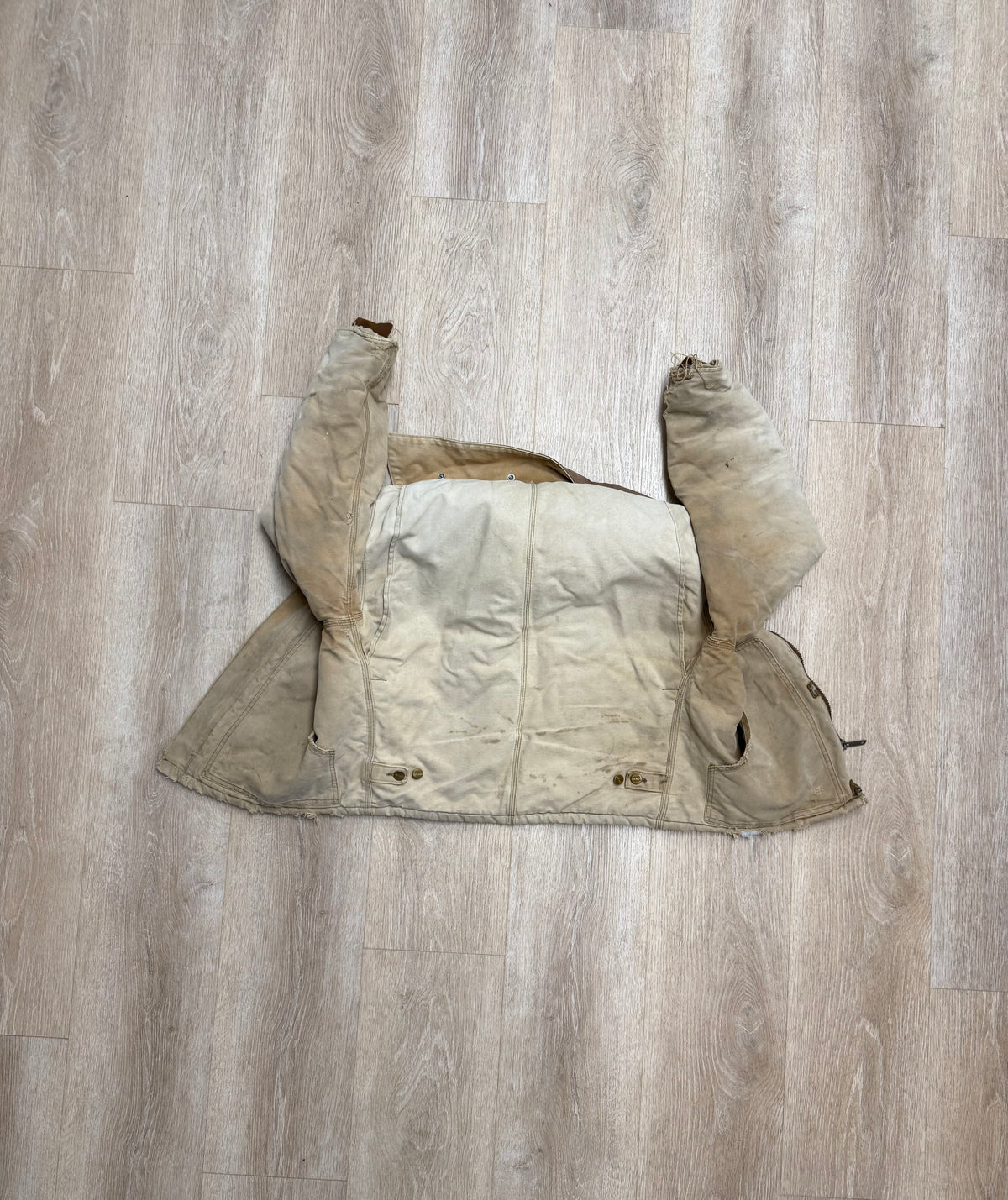 Faded Brown Carhartt Arctic Jacket - Medium