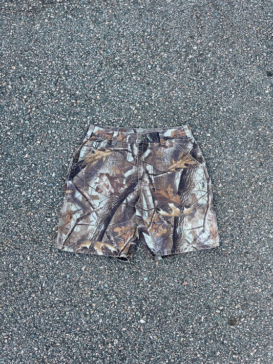 Faded Realtree Carhartt Carpenter Shorts - 33