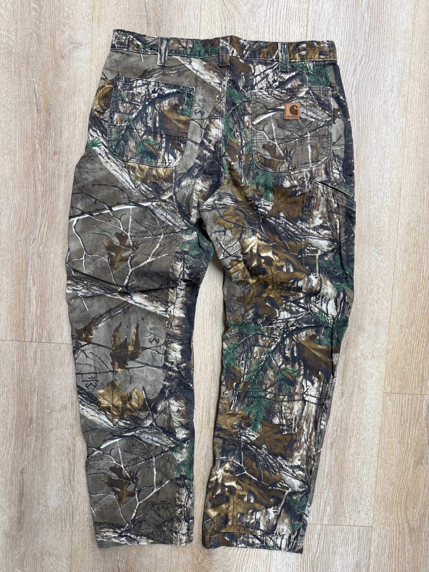 Faded Realtree Carhartt Carpenter Pants - 36 x 32