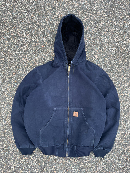 Faded Midnight Blue Carhartt Active Jacket - Medium