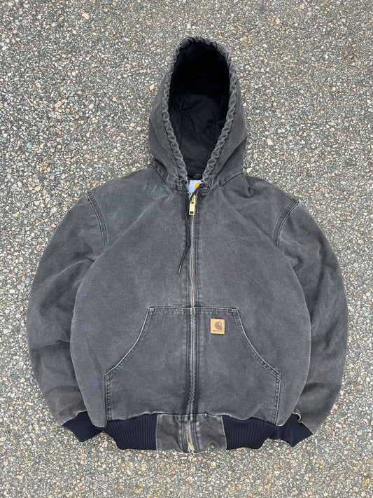 Faded Black Carhartt Active Jacket - Small