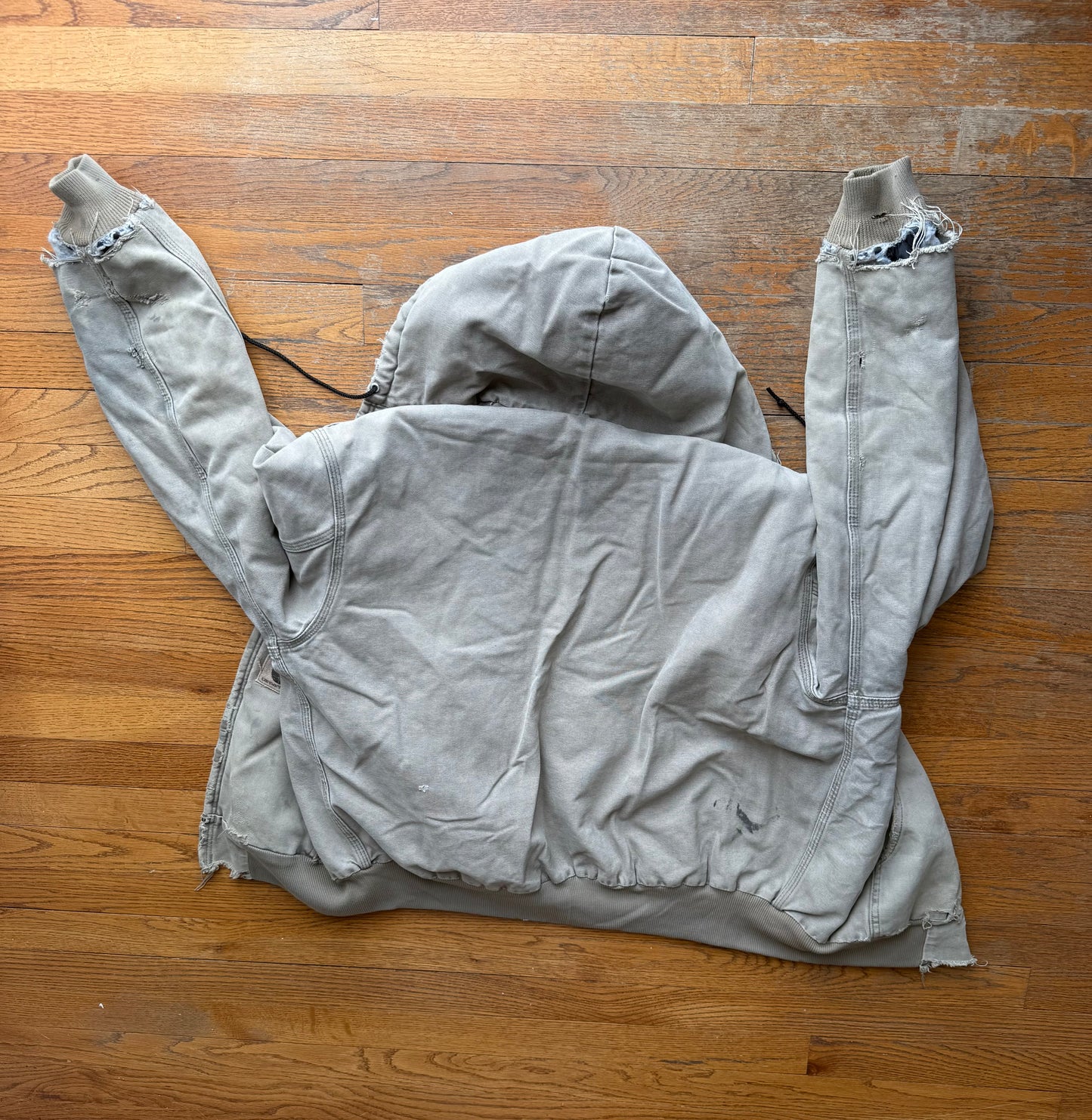 Faded n Distressed Desert Sand Carhartt Active Jacket - Boxy Medium