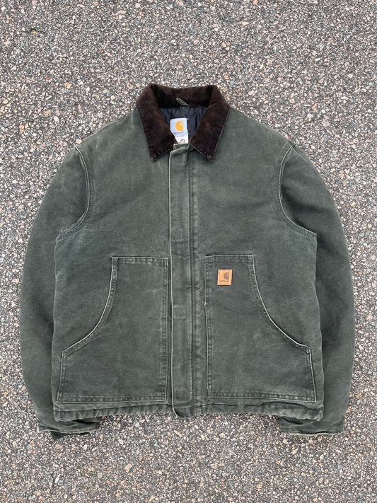 Faded Olive Green Carhartt Arctic Jacket - Medium