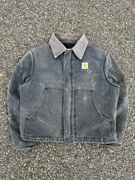 Faded n Painted Black Carhartt Arctic Jacket - Medium