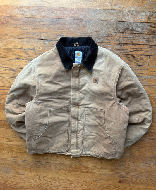 Faded Brown Carhartt Arctic Jacket - Boxy Large
