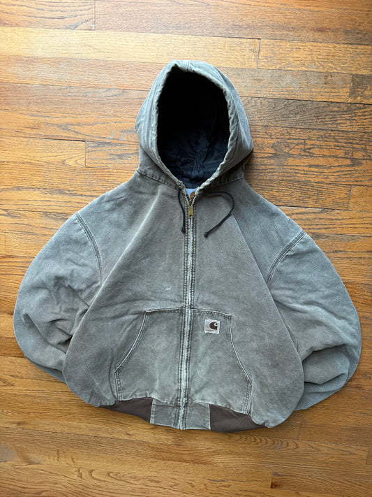 Faded Chestnut Carhartt Active Jacket - Boxy XL