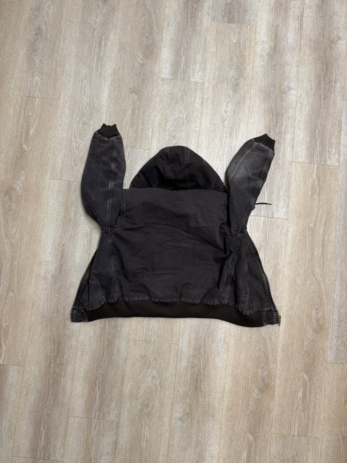 Faded Brown Carhartt Active Jacket - Small