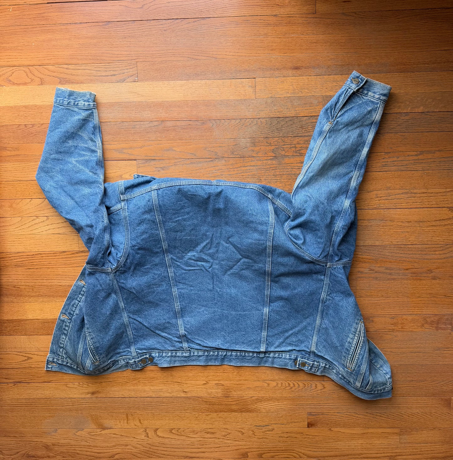 Faded Denim Carhartt Trucker Jacket - XL Tall