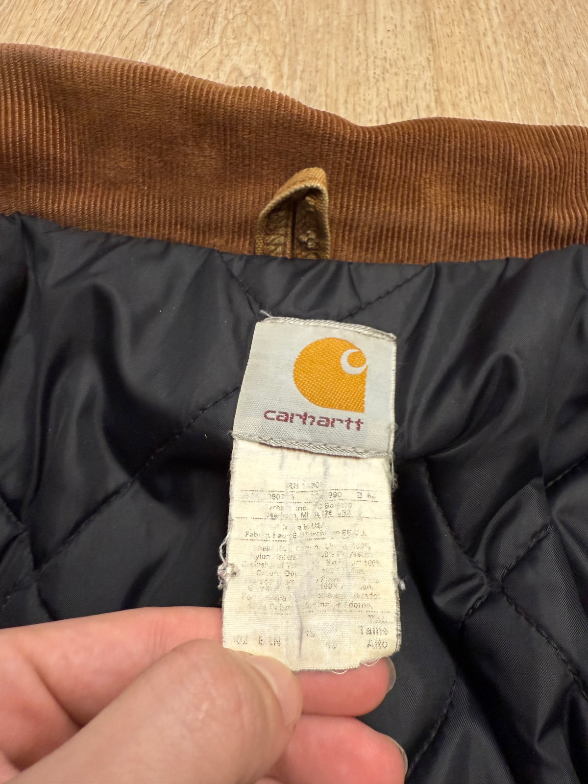 Faded Brown Carhartt Arctic Jacket - XL Tall