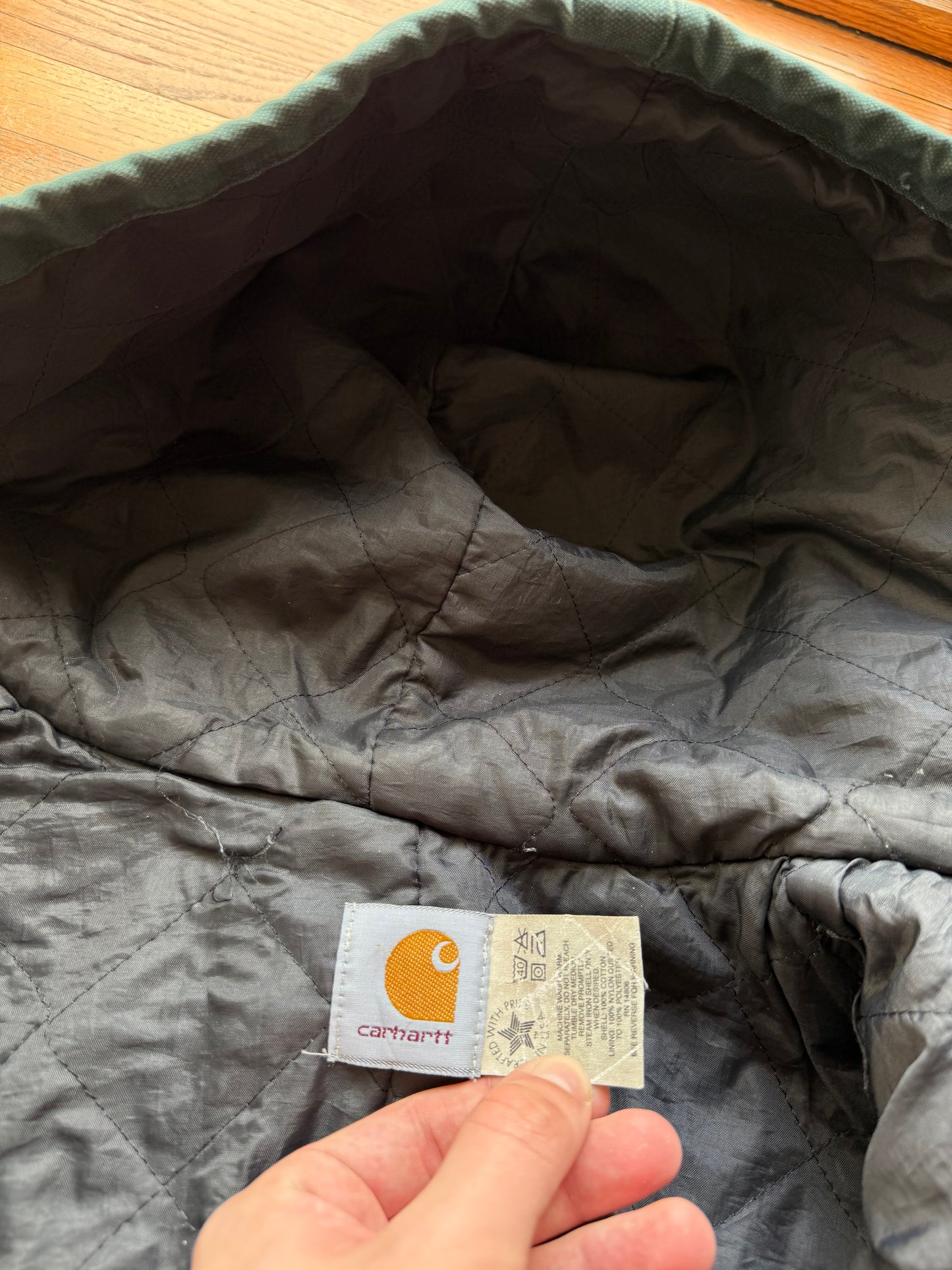 Faded Hunter Green Carhartt Active Jacket - XL