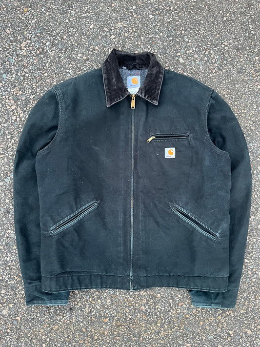 Faded Black Carhartt Detroit Jacket - Medium Tall