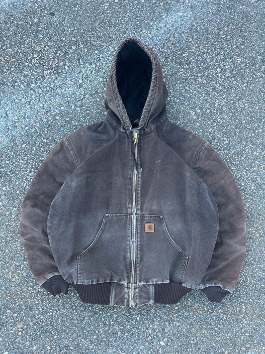 Faded Brown Carhartt Active Jacket - Medium