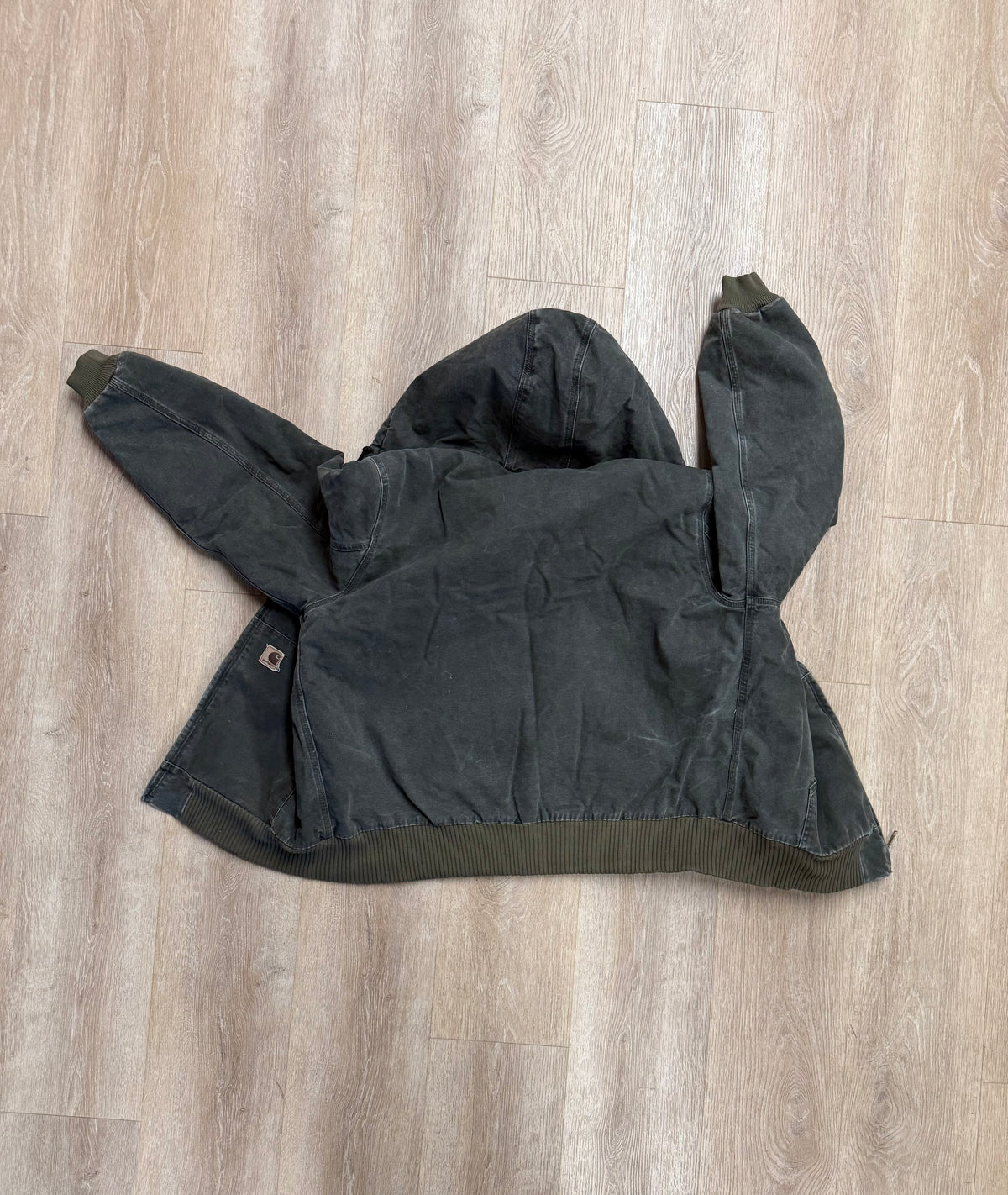 Faded Olive Green Carhartt Active Jacket - XL