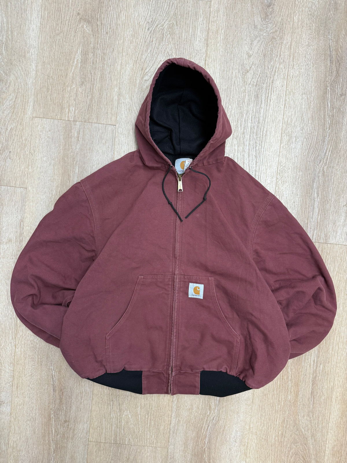 Faded Redwood Carhartt Active Jacket - Boxy Medium