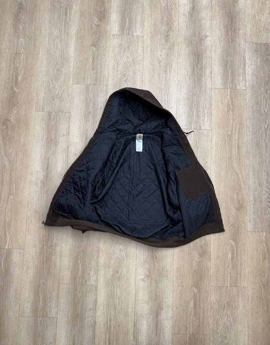 Faded Brown Carhartt Active Jacket - XL