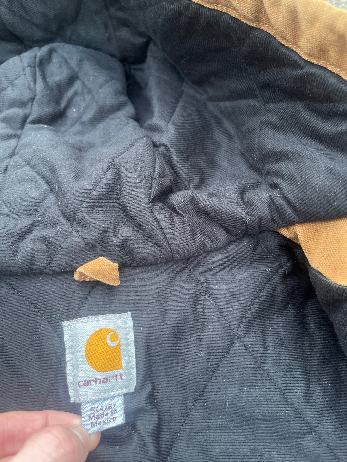 Faded Tan Carhartt Active Jacket - Small