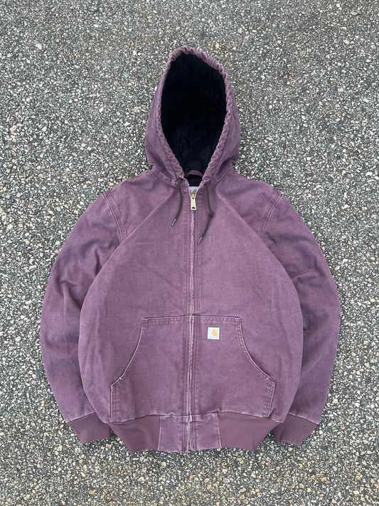Faded Purple Carhartt Active Jacket - Small