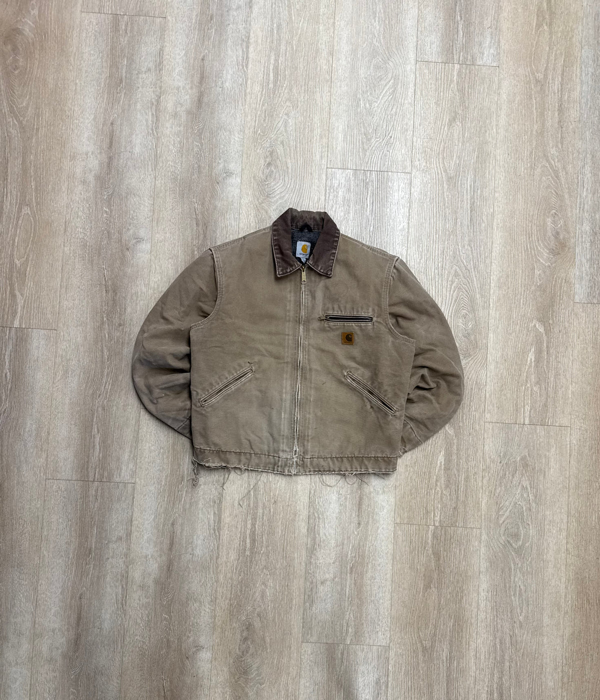 Faded Frontier Brown Carhartt Detroit Jacket - Medium
