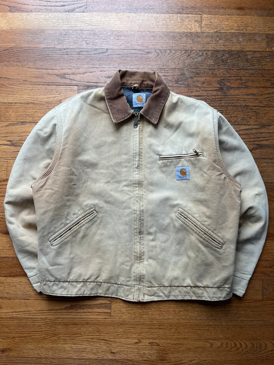 フェードタン カーハート デトロイト ジャケット - ボクシー ミディアム