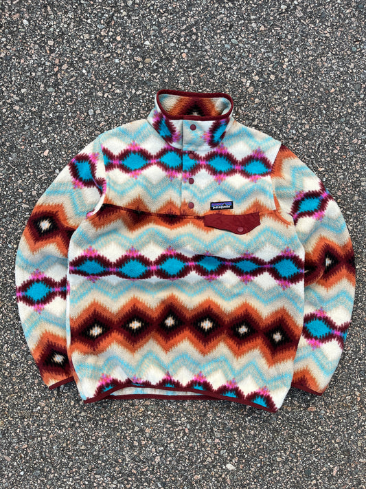 Patagonia Synchilla Tribal Aztec Fleece Pullover - Small