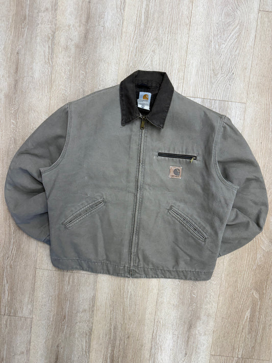 Faded Desert Sand Carhartt Detroit Jacket - Large