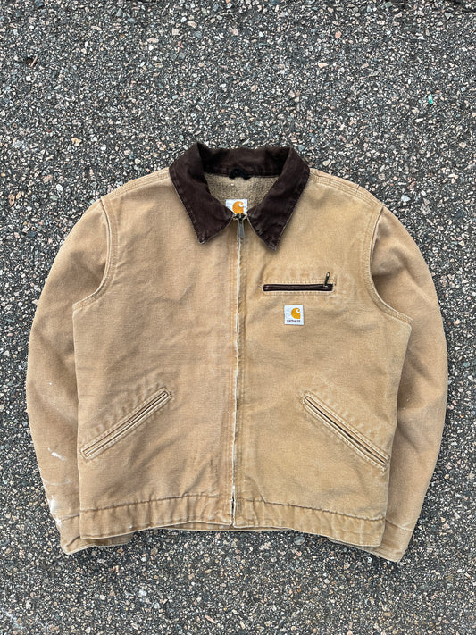 Faded Brown Carhartt Detroit Jacket - Small