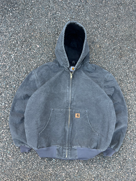 Faded Slate Gray Carhartt Active Jacket - 2XL
