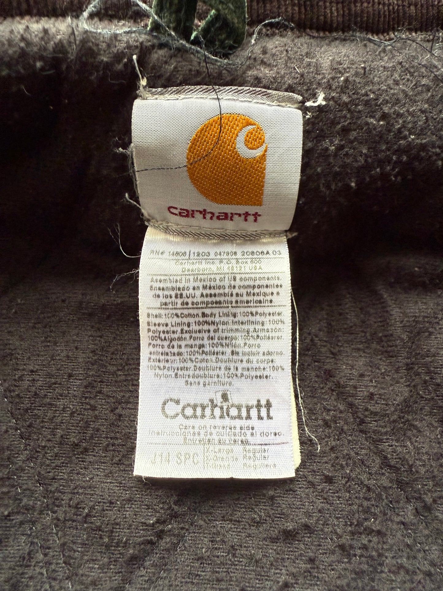Faded Spruce Green Carhartt Santa Fe Jacket - Fits L-XL