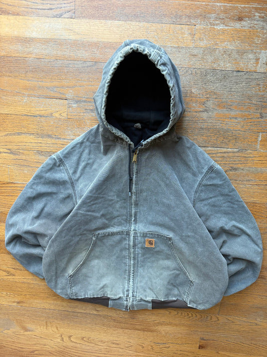 Faded Chestnut Brown Carhartt Active Jacket - XL