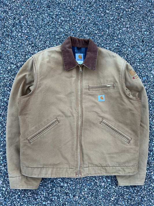 Faded Tan Carhartt Detroit Jacket - Fits M-L