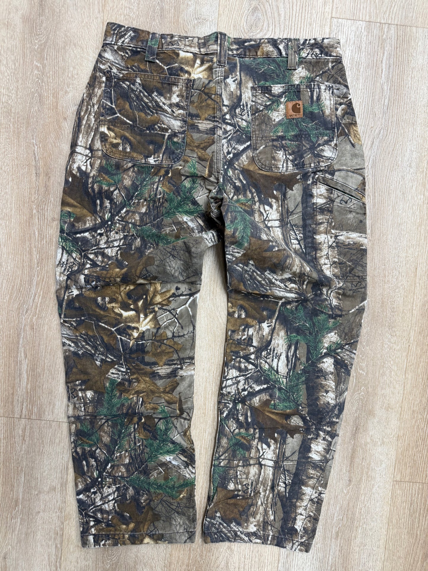 Faded Realtree Carhartt Carpenter Pants - 36 x 30