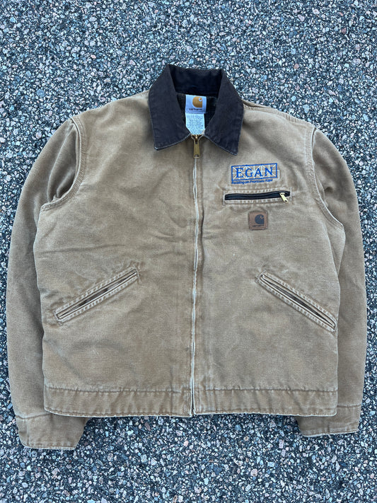 Faded Brown Carhartt Detroit Jacket - Medium