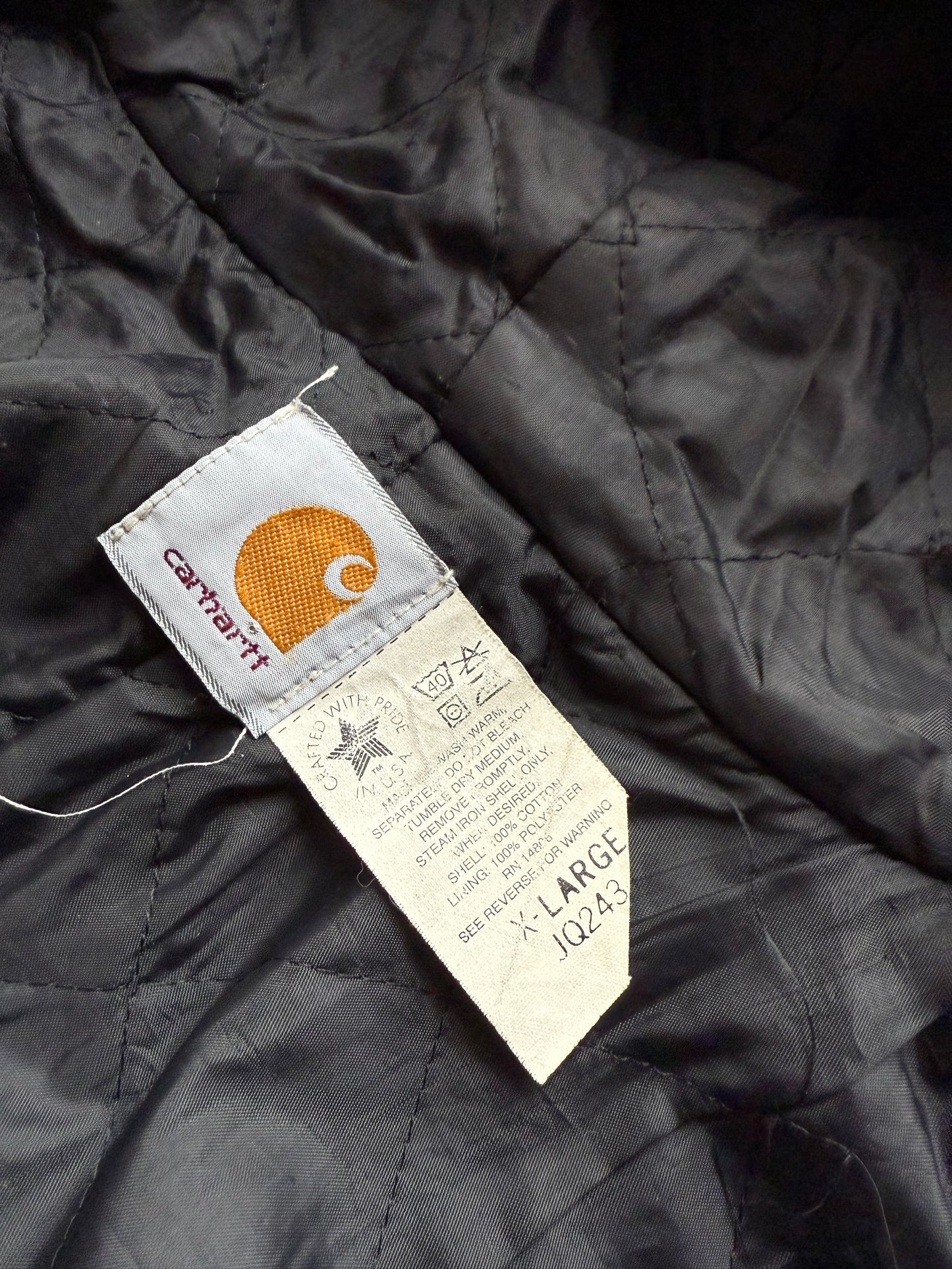 Faded Hunter Green Carhartt Active Jacket - Boxy Large