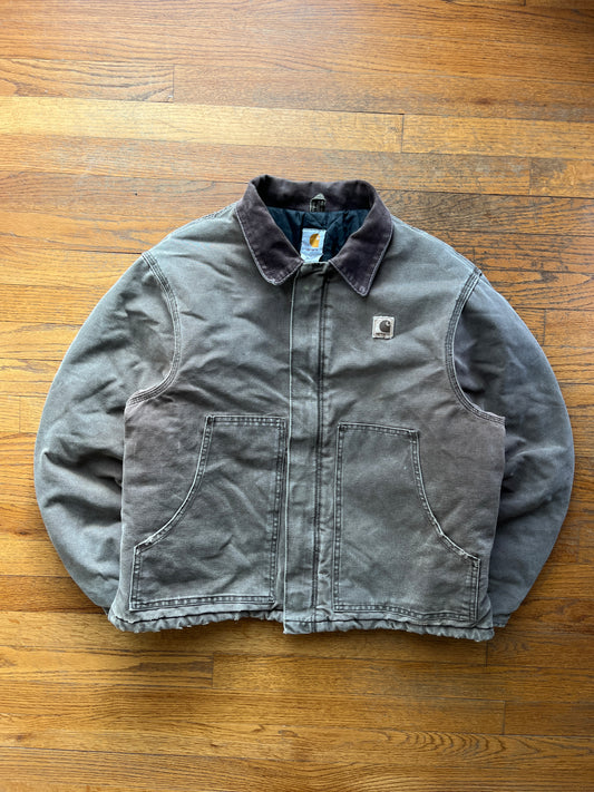 Faded Chestnut Brown Carhartt Arctic Jacket - Medium
