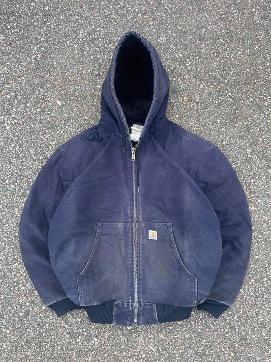 Faded Dark Navy Carhartt Active Jacket - XL