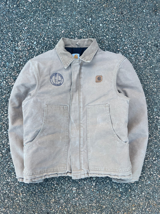 Faded Beige Carhartt Arctic Jacket - Small