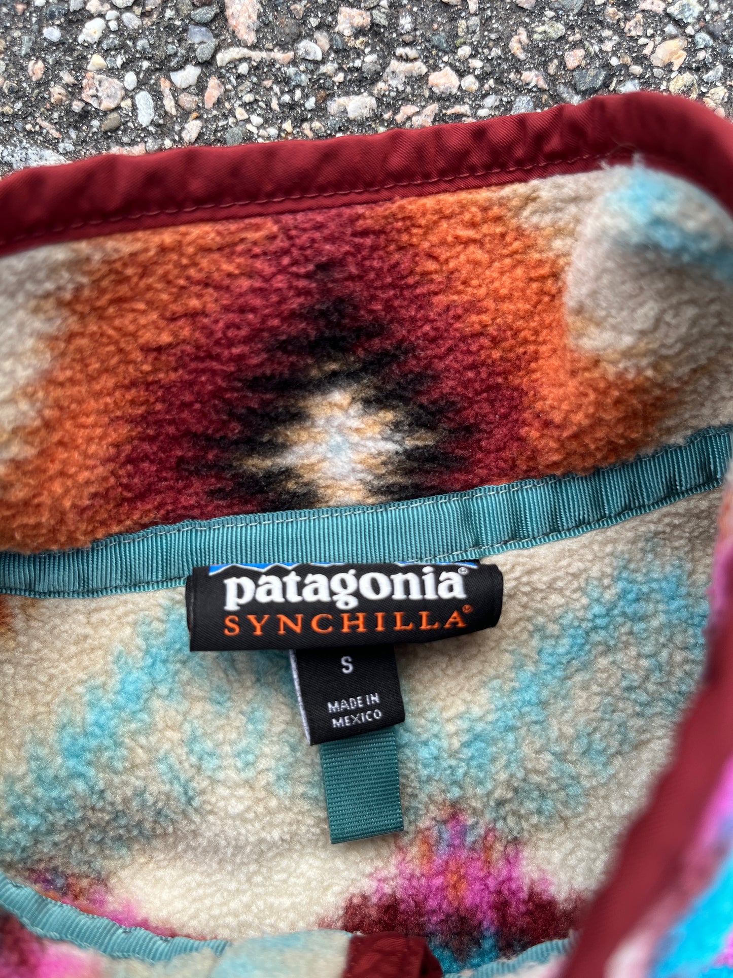 Patagonia Synchilla Tribal Aztec Fleece Pullover - Small