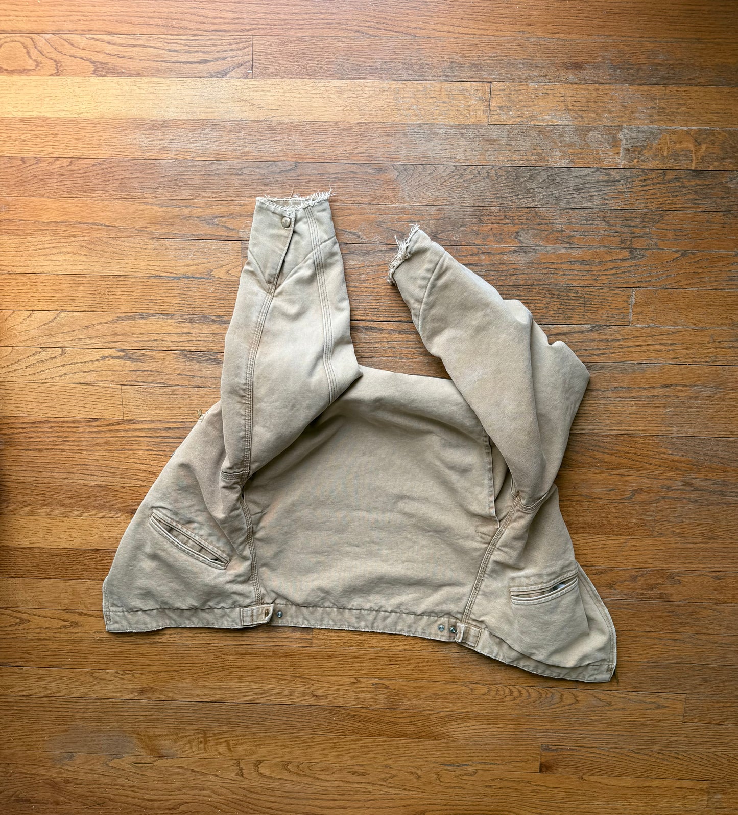 Faded Brown Carhartt Detroit Jacket - Small