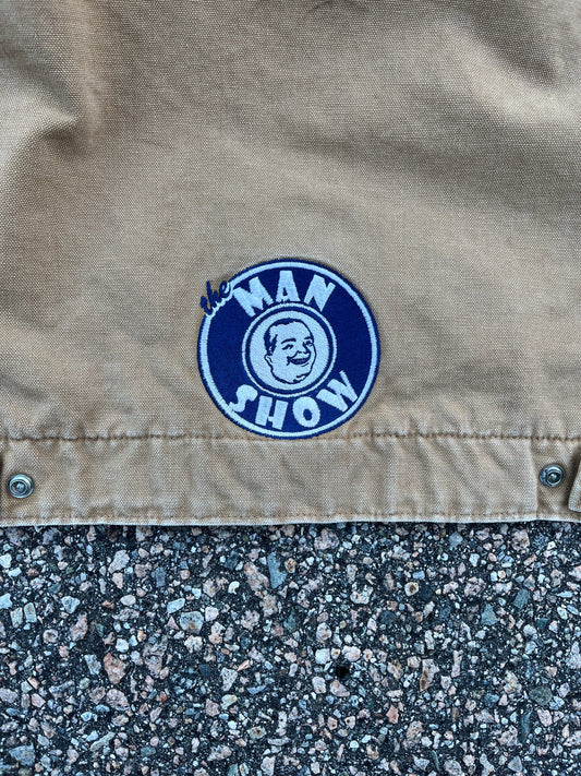 “The Man Show” Production Crew Faded Carhartt Detroit Jacket - Small
