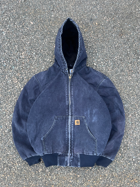 Faded Midnight Blue Carhartt Active Jacket - Medium