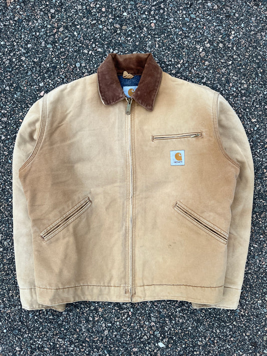 Faded Tan Carhartt Detroit Jacket - Medium