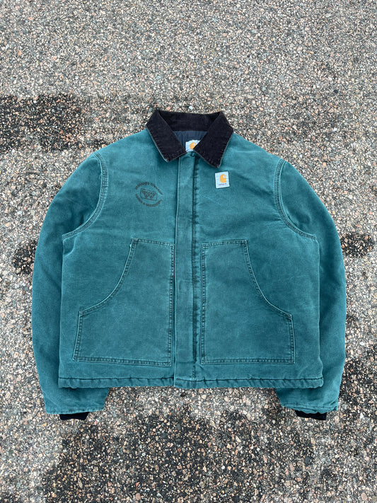 Faded Hunter Green Carhartt Arctic Jacket - Large