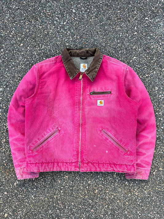 Faded Scarlet Carhartt Detroit Jacket - Medium
