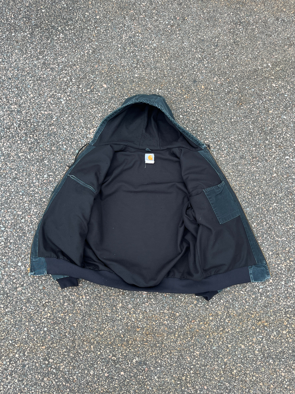 フェードブラック カーハート アクティブ ジャケット - XL
