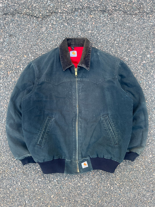 Faded Black Carhartt Santa Fe Jacket - XL Tall