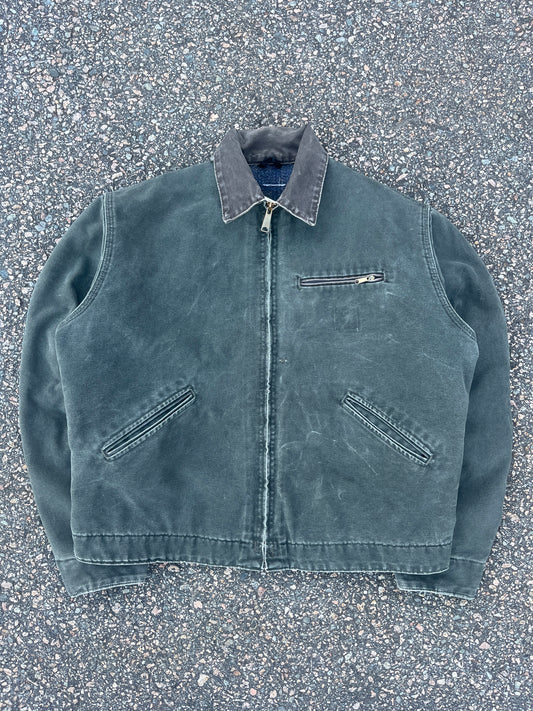 Faded Olive Green Carhartt Detroit Jacket - Boxy M-L