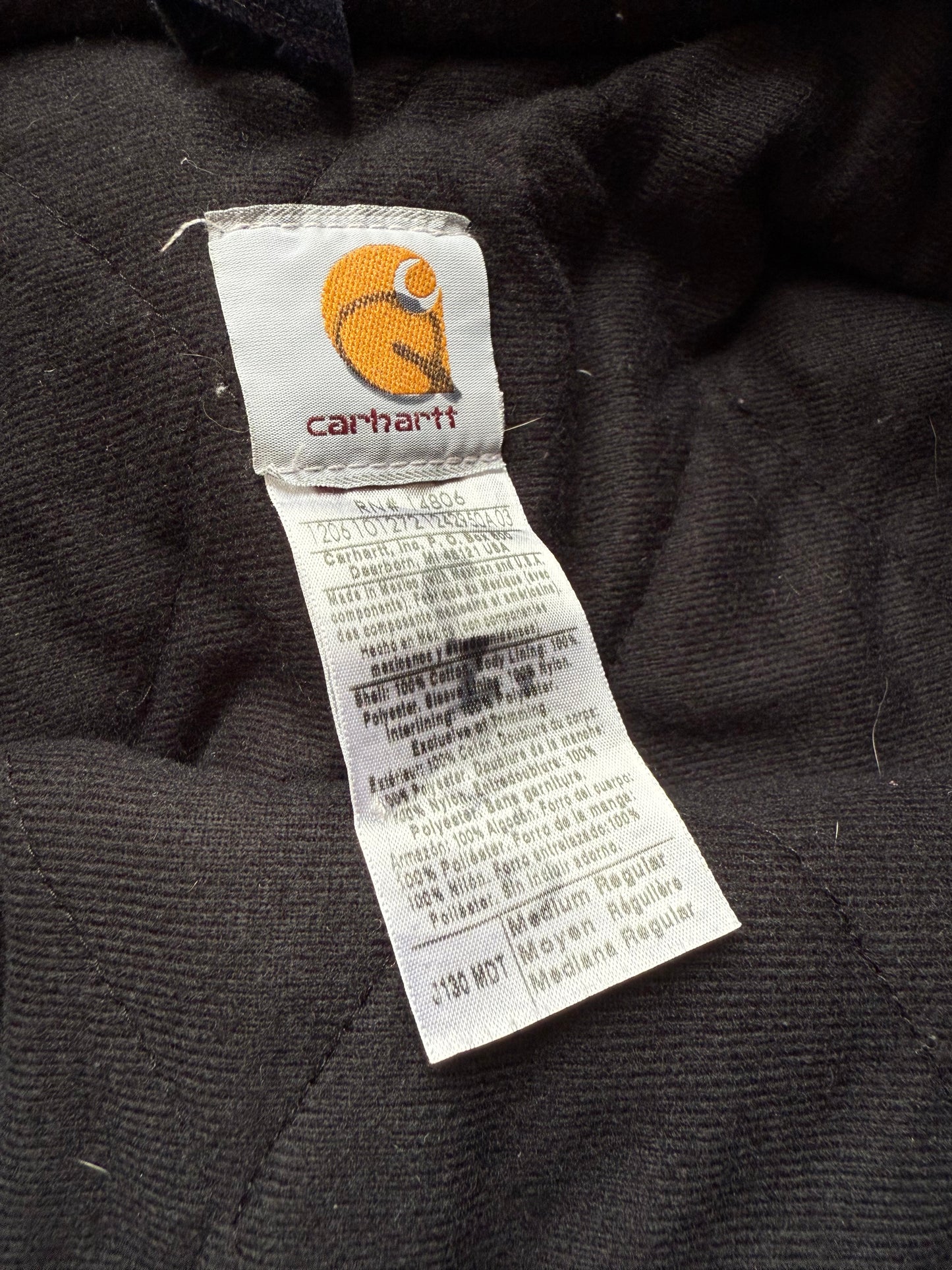 Faded Midnight Blue Carhartt Active Jacket - Medium