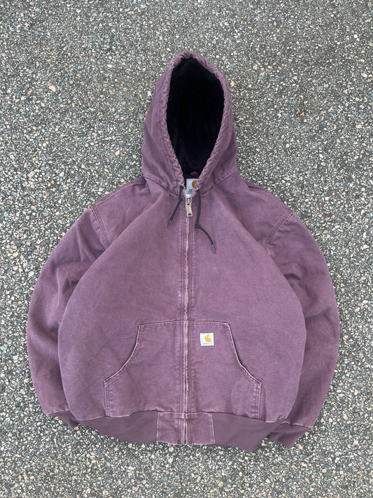 Faded Purple Carhartt Active Jacket - Boxy Large