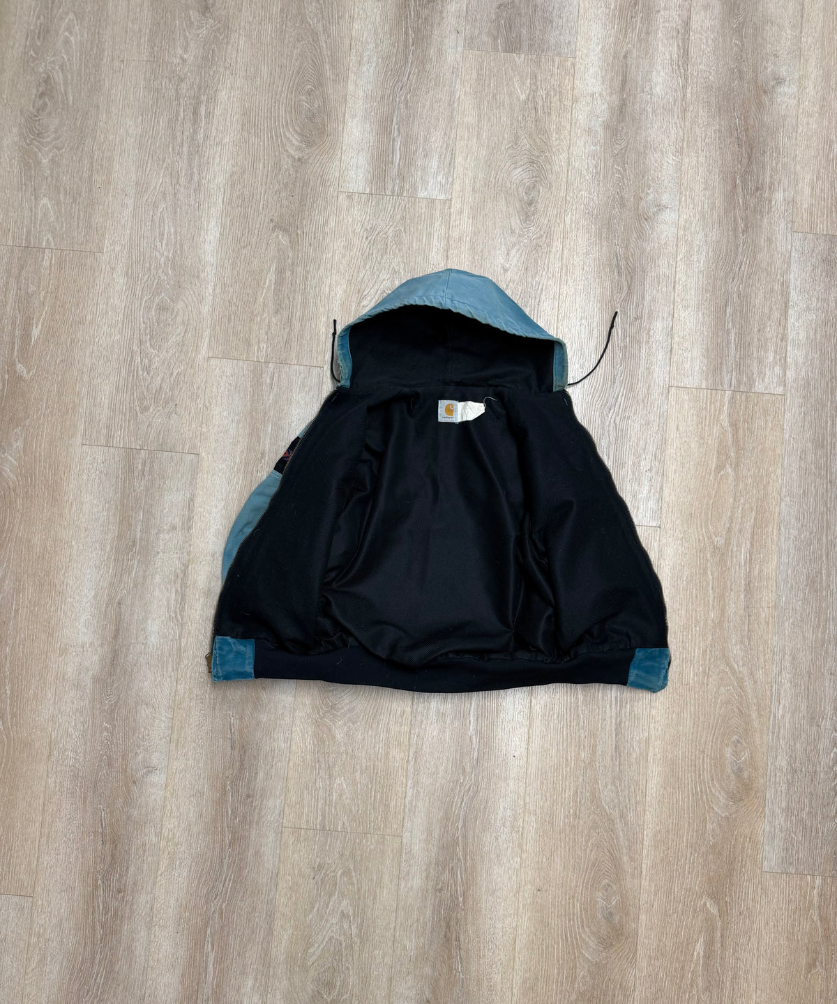 Faded Teal Southwest Aztec Carhartt Active Jacket - Small
