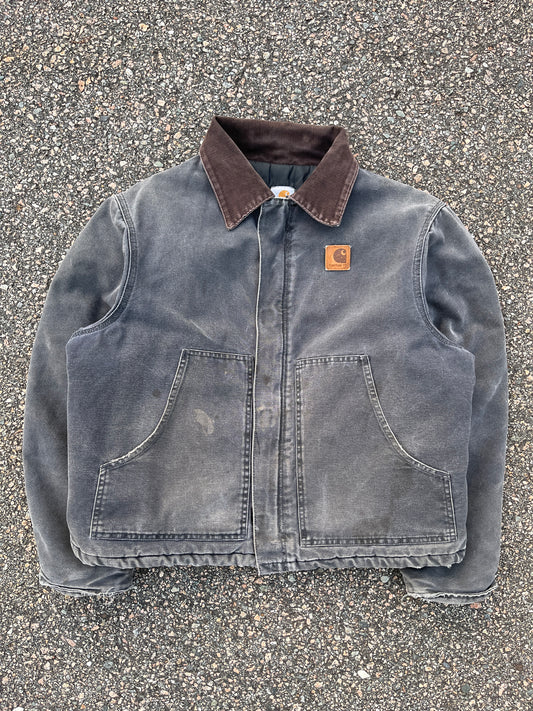 Faded Petrol Blue Carhartt Arctic Jacket - Large